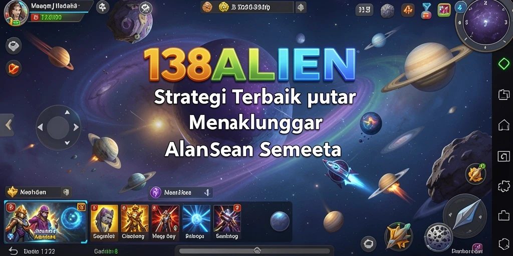 Tampilan menarik gameplay strategis di 138ALIEN.
