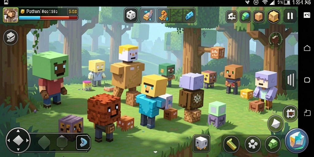 Screenshot gameplay D06 yang menunjukkan tantangan puzzle yang menarik.