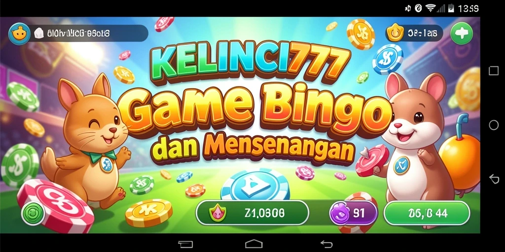 Screenshot gameplay KELINCI777 menunjukkan suasana seru permainan Bingo.