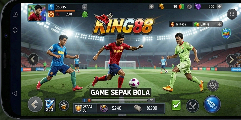 Tampilan gameplay KING88 yang kompetitif dan mendebarkan.