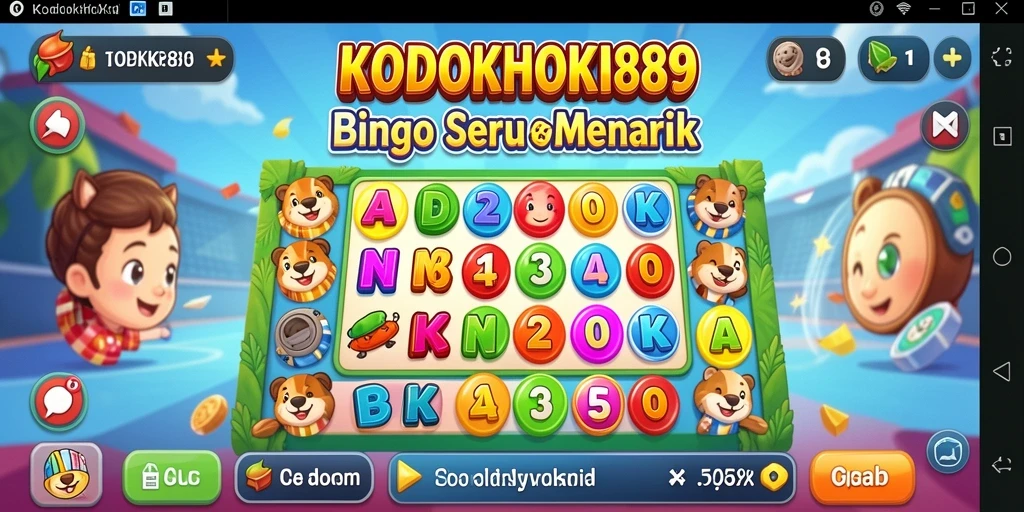 Tampilan gameplay KODOKHOKI889 yang menarik dan menantang.