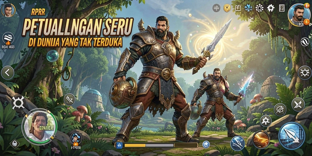 Gameplay seru RPRR yang menantang di dunia petualangan.