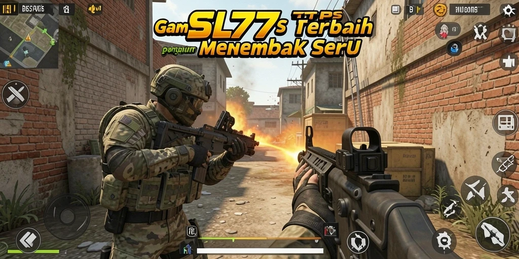 Gameplay seru dalam SL777 dengan aksi menembak yang mendebarkan.