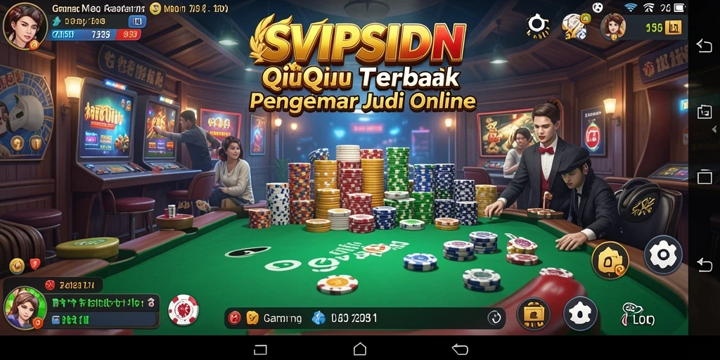 Tampilan gameplay QiuQiu yang mendebarkan di SVIPSIDN.