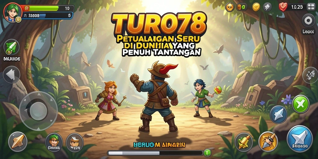 Tampilan gameplay mendebarkan dari <strong>TURBO78</strong> yang penuh petualangan.
