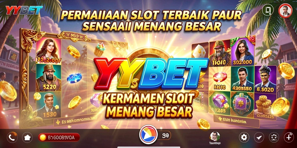 Screenshot YYBET menampilkan mesin Slot dengan gameplay yang mengasyikkan.